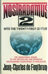 FUTURE BOOK NOSTRADAMUS 2 Into 21st Century (Jean-Charles de Fontbrune) HC - Picture 1 of 2