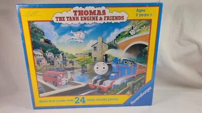 Thomas The Tank Engine And Friends Giant Floor Puzzle 24 Large Chunky Pieces NEW - Image 1 of 4