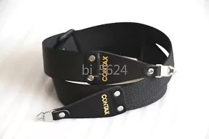 Camera Strap Shoulder Nylon Sling Belt with Leather Head For Contax 38mm AF645 - Picture 1 of 4