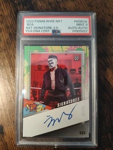 Panini WWE NXT 2022 Boa Auto/25 PSA 9 - Imagen 1 de 2