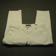 34 Heritage Jeans Men's 40x30 Ivory Courage Mid Rise Straight Leg Cotton Stretch