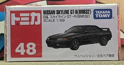 TOMICA #48 NISSAN SKYLINE GT-R (BNR32) МАСШТАБ 1/59 НОВЫЙ В КОРОБКЕ США ЗАПАС!!! - Изображение 1 из 4
