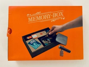 Wooden Memory Box Storage Container Organizer Photos Momentos By Luckies NIB - Picture 1 of 7