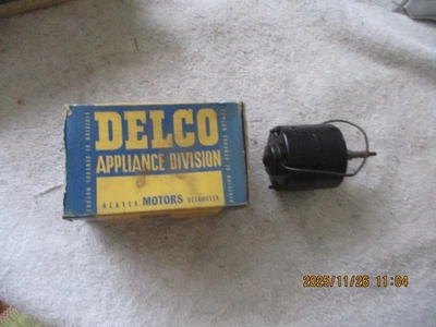 НОВЫЙ ИЗ СТАРЫХ ЗАПАСОВ 1942-1948 PONTIAC, 1939-1940 GMC, 1940-1941 BUICK DELCO 6 ВОЛЬТ ДВИГАТЕЛЬ НАГРЕВАТЕЛЯ - Изображение 1 из 4