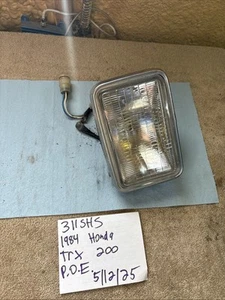 1984 Honda Trx 200 Headlight Bucket Lens Assembly 311 - Picture 1 of 12