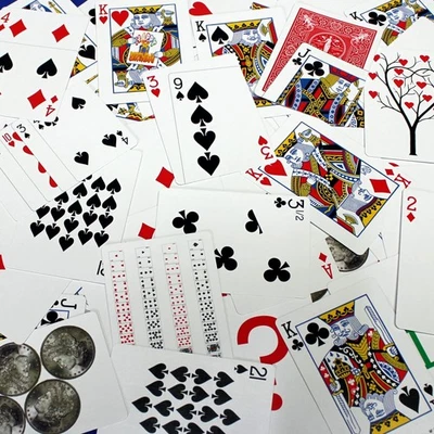 Mazo Gaff Bicicleta - Accesorio para Trucos de Magia de Cartas - SIN Instrucciones, 56 Cartas Foto 1 de 4