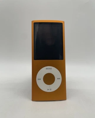 Apple iPod nano 4. Generation Orange (8GB) - A1285 - Ohne Ladegerät - Bild 1 von 4