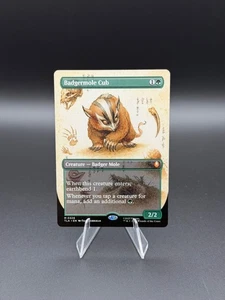 Badgermole Cub (Borderless) 0326 TLA - MTG - NM - Picture 1 of 2
