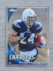 RYAN MATHEWS RC 2010 TOPPS CHROME CHARGERS - Picture 1 of 2