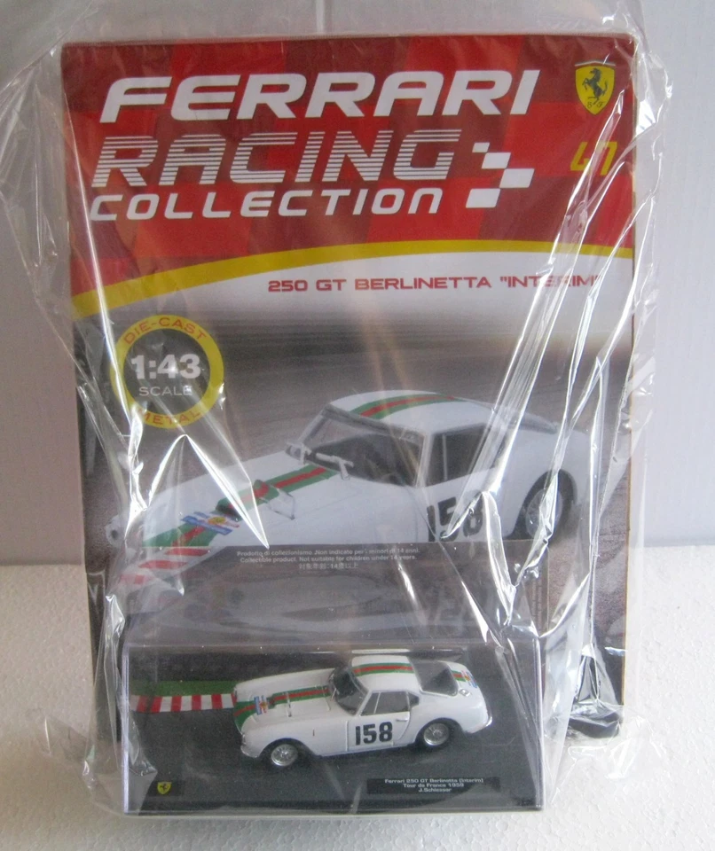 FERRARI Racing Collection (2020) uscita 47 Ferrari 250 GT Berlinetta tour de Fra - Immagine 1 di 2