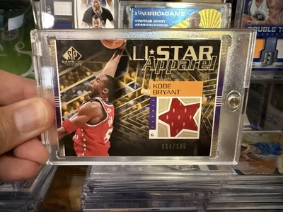 2003-04 Kobe Bryant SP Game Used All-Star Game Apparel Relic Jersey Card 064/100 - Image 1 of 4