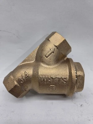 COLADOR EN Y DE LATÓN 3/4" FNPT VATIOS 400 WOG 125 WSP SIN PLOMO Foto 1 de 4