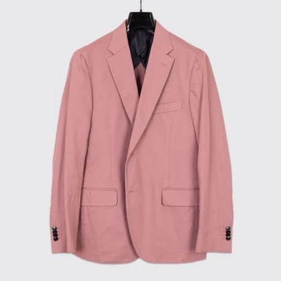 Chaqueta MP Massimo Piombo Talla EU54 Lavanda Niebla Algodón Sarga Foto 1 de 4