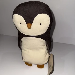 Maileg Small Penguin Plush Stuffed Weighted Animal Toy Winter 8” Tall - Picture 1 of 9