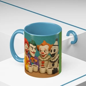 Joker Pennywise Kunst Der Clown Ronald McDonald Trink Kaffeebecher Tasse Clamaytion - Bild 1 von 79