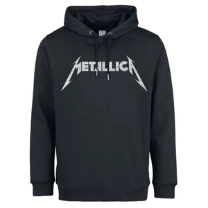 Metallica White Logo Pullover Hoodie - Picture 1 of 3