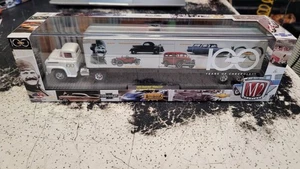 M2 Auto-Haulers 100 Years of Chevrolet 1959 Viking LCF & Trailer, in box - Picture 1 of 9