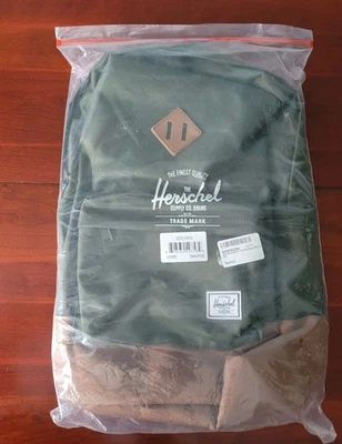Herschel Supply Company ECO COLLECTION Mochila Funda para Laptop Bolsillos Extra Nueva con Etiquetas Foto 1 de 4