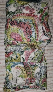 Juego de edredón Pottery Barn Mackenzie floral cachemira acuarela algodón orgánico king - Imagen 1 de 13