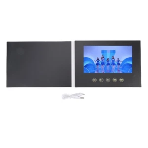 Video Greeting Card 7in HD Digital Brochure for Marketing with Type C Port New - Picture 1 of 12