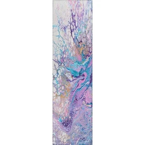 Addison Rugs Karina Purple 2 Ft. 3 In. X 7 Ft. 6 In. Geometric Indoor/Outdoor - Picture 1 of 10