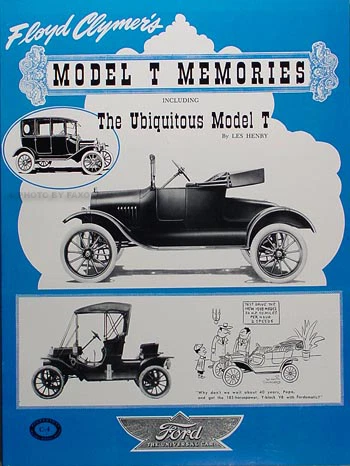 Libro de recuerdos Clymer Ford modelo T año a año cambios con figuras de producción  Foto 1 de 1