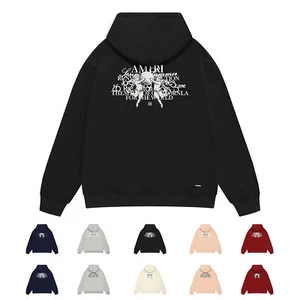 New Pop Men's Casual Hooded Pullover Angel Print Tops Sweatshirt Sweater AM163A - Picture 1 of 14