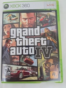 Grand Theft Auto IV Rockstar Games XBOX 360 Live Microsoft Completo en Caja - Imagen 1 de 5