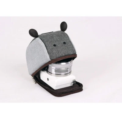 Bolsa para câmera Ciesta bolsa para mouse compacta Sony Canon Nikon Olympus cinza claro - Imagem 1 de 4