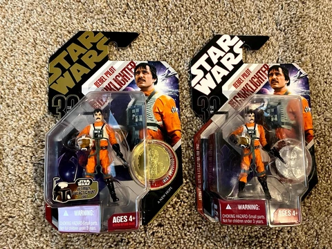 STAR WARS 30th Anniversary Collection BIGGS DARKLIGHTER Lot (Galactic Hunt/Base) Cover