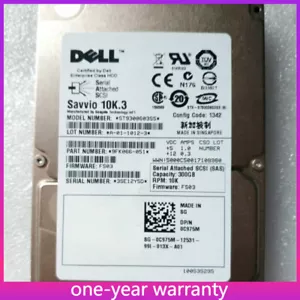 NEW DELL 300GB 10K 2.5"6G SAS DRIVE ST9300603SS hard Drive HDD - Picture 1 of 3