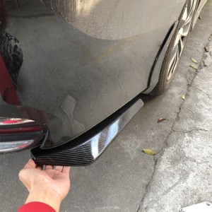 2x Polished Car Rear Bumper Lip Diffuser Splitter Canard Protector Accessories (For: Jeep)