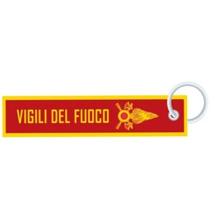Portachiavi Ricamato Vigili del Fuoco Prodotto Ufficiale - Imagen 1 de 2