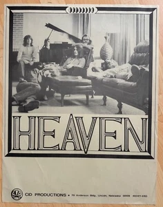 Póster Heaven/Lincoln Nebraska años 60 - Imagen 1 de 1