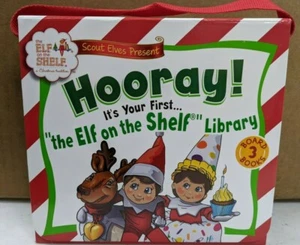 THE ELF ON THE SHELF BOARD BOOK LIBRARY ~ 3 Book Set ~ New - Bild 1 von 3