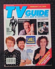 1990 Feb 3-9 TV GUIDE Magazine FVF 7.0 Robocop
