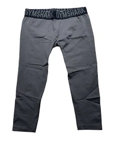 Neu Gymshark Fit kurz geschnitten tailliert grau schwarz Leggings Small Damen sportlich - Bild 1 von 6