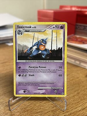 Toxicroak 31/100 Majestic Dawn 2008 Pokemon Card Rare LP