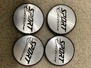Sport Edition Chrome & Machined w/ Black Lettering Wheel Center Cap Hub Cap SPE1 - Picture 1 of 7
