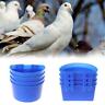 B Blesiya 10 Pcs Drinker Cup Hanging Feed /& Water Cage Cups for Bird Pigeons Parrot