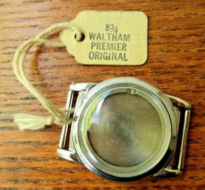 OEM 1940s WALTHAM PREMIER 870- 8-3/4 Ligne WW2 Military Watch Case - Image 1 of 4