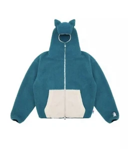 EN MANO Vandythepink x Pokemon Snorlax Polar Sudadera con Capucha Chaqueta TALLA M Vandy the ROSA - Imagen 1 de 20