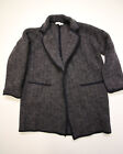 Madewell Herringbone Courton Sweater Coat Womens XS Oversized Merino Wool