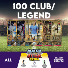 MATCH ATTAX EXTRA - CHAMPIONS LEAGUE - 2022/23 - 100 CLUB / LEGEND