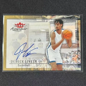 🀄️2024 GOODWIN CHAMPIONS FLEER CERTIFICATE OF AUTHENTICITY AUTO DERECK LIVELY - Picture 1 of 1