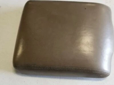 Land Rover Discovery 2 II 1999 a 2002 consola central tapa reposabrazos cuero bronceado Foto 1 de 3
