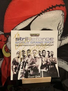 FABRICIO WERDUM *SIGNED* Strikeforce Heavyweight World Grand Prix PROGRAM UFC - Picture 1 of 3