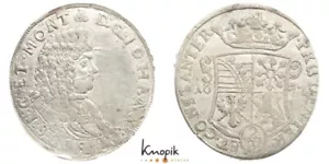 Sajonia-Nueva-Weimar, Johann Ernst, 2/3 táleros 1677, Davenport 892, 14,20 g., vz-prfr - Imagen 1 de 1