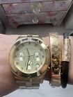 Women’s Gold Marc Jacobs Watch WITH LINKS RP 150£