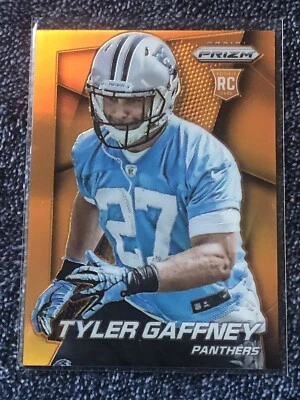 2014 Panini Prizm Orange Prizms Tyler Gaffney #271 Rookie RC - Image 1 of 2